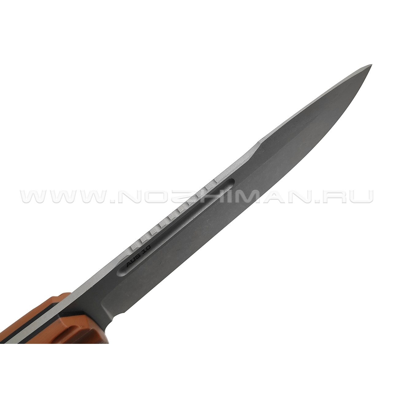 N.C.Custom нож Barbudos сталь Aus-10 stonewash, рукоять G10 coyote