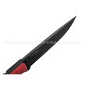 N.C.Custom нож Viper сталь Aus-10 блэквош, рукоять G10 red & black