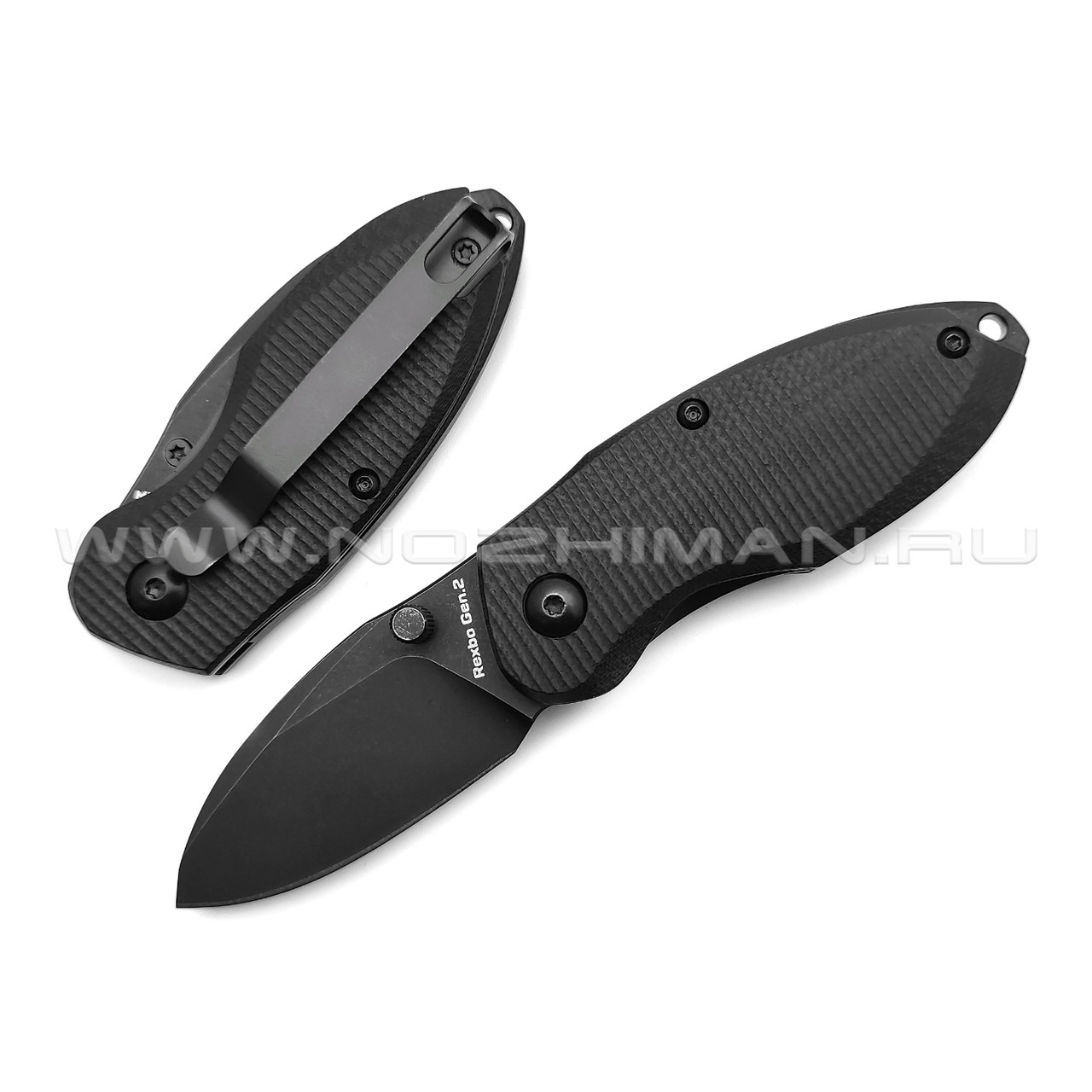 Mr.Blade нож Rexbo Gen.2 сталь D2, рукоять G10 black