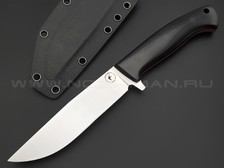 Apus Knives нож Hogue сталь N690, рукоять G10 black, пины карбон