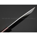 Апус нож Хог сталь N690, рукоять G10 чёрный, пины карбон