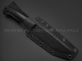 Apus Knives нож Hogue сталь N690, рукоять G10 black, пины карбон