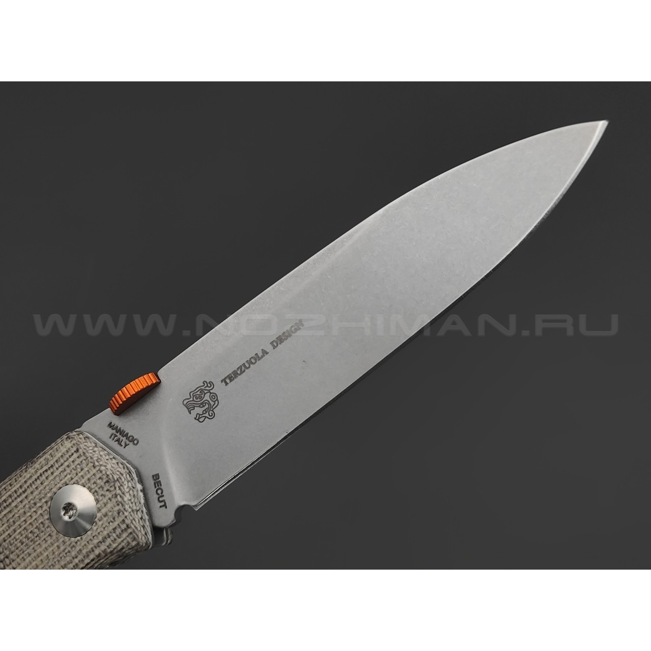 Складной нож Fox Terzuola FX-525 Mi сталь Becut, рукоять Микарта