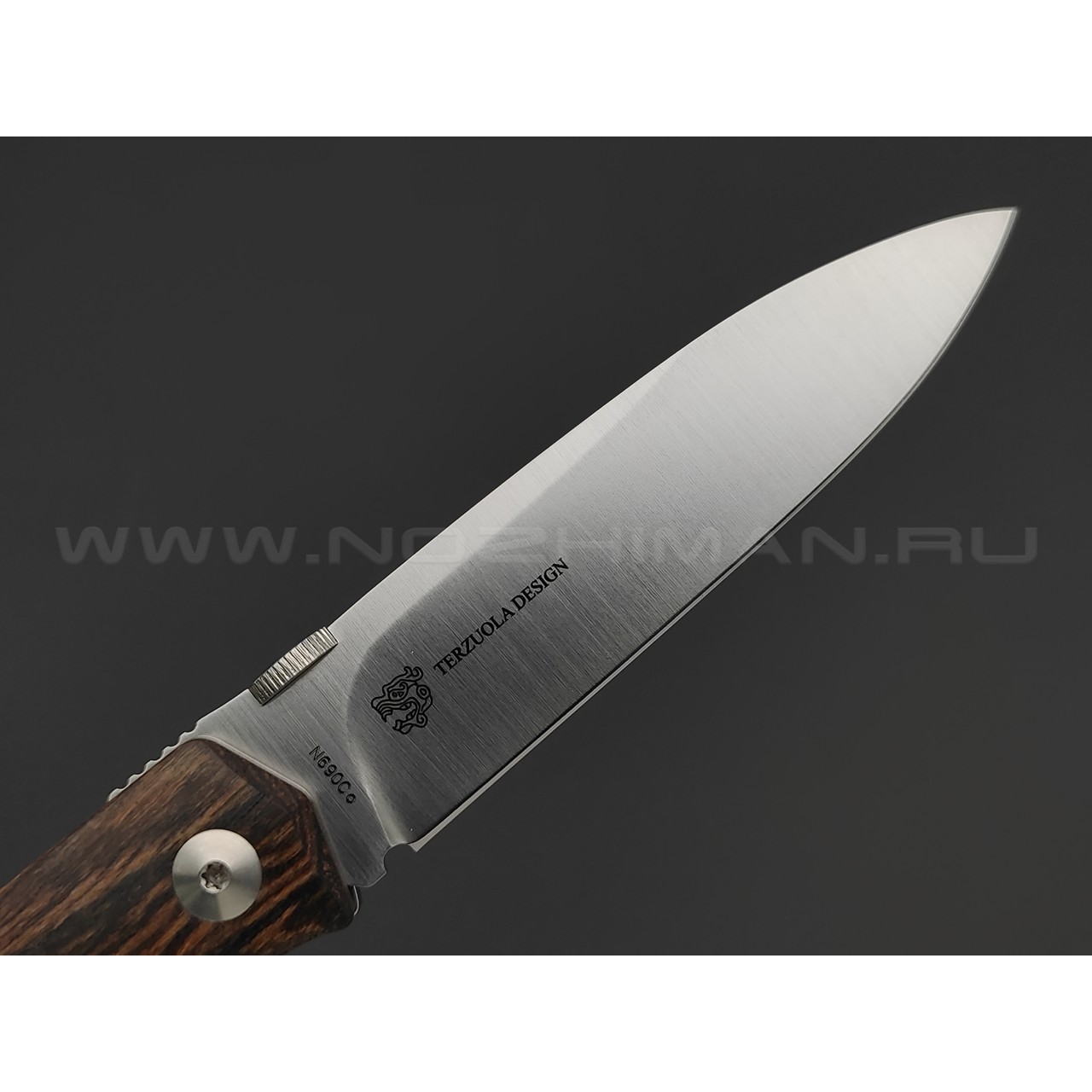 Складной нож Fox Terzuola FX-525 B сталь N690, рукоять дерево Бокоте