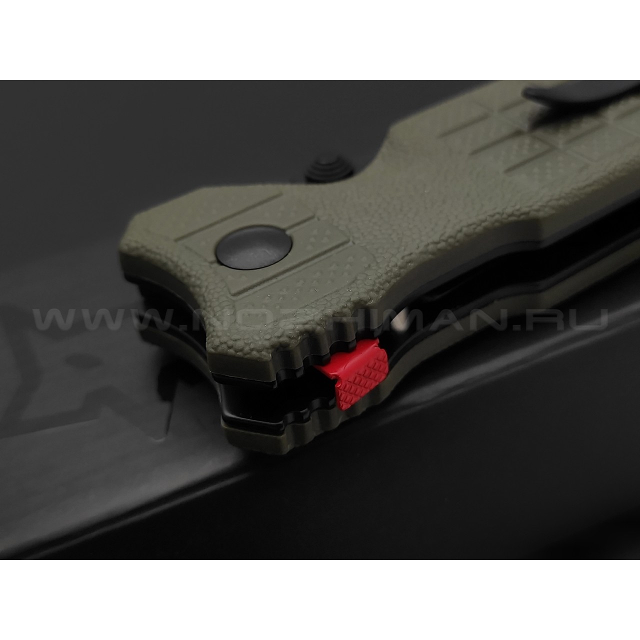 Нож складной Fox Predator II FX-446 OD сталь N690Co, рукоять FRN OD Green