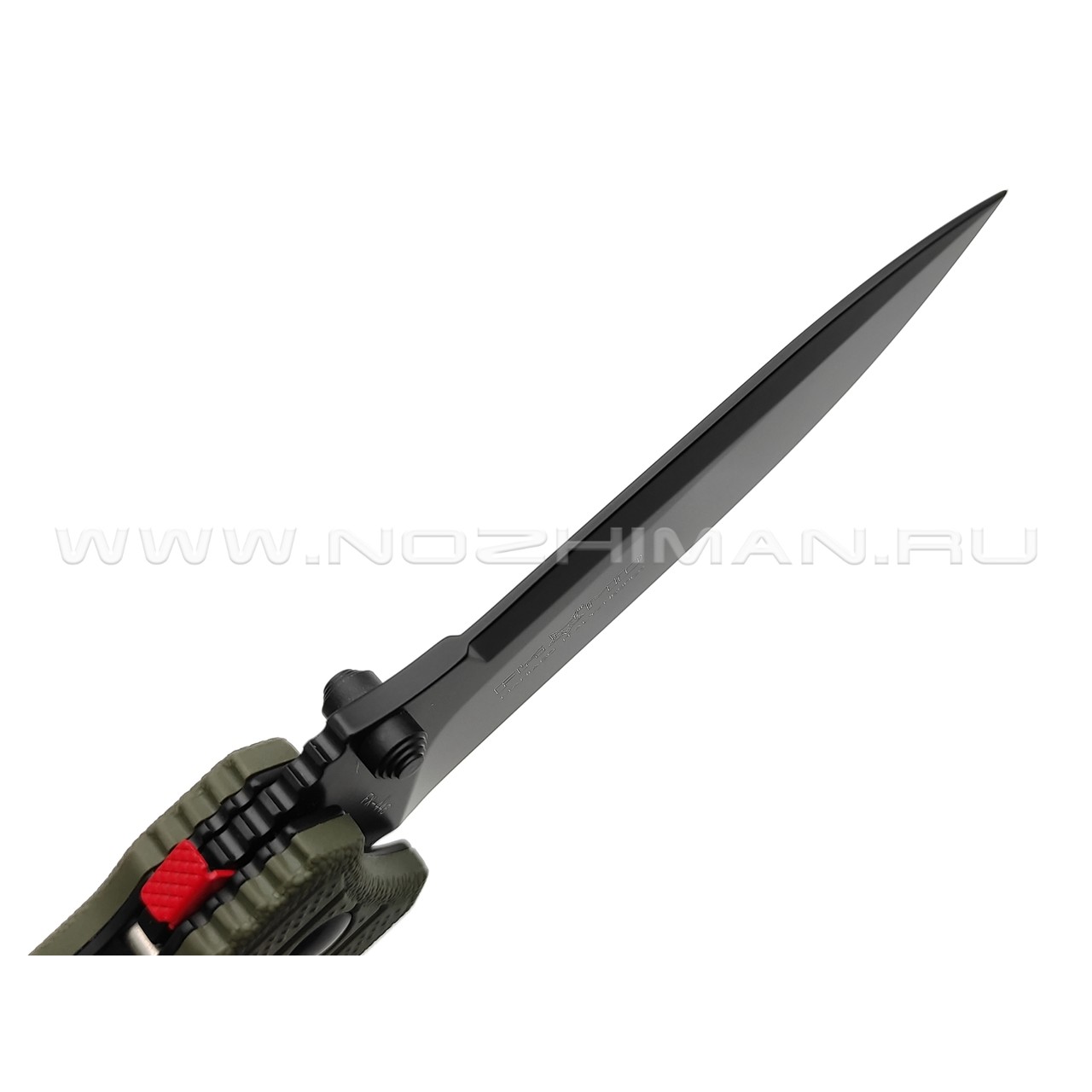 Нож складной Fox Predator II FX-446 OD сталь N690Co, рукоять FRN OD Green