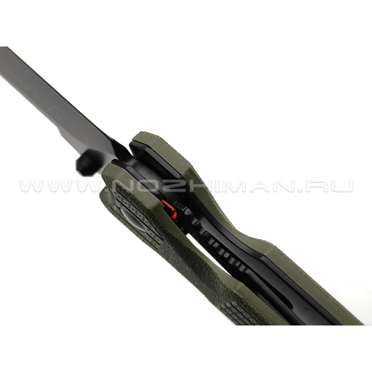 Нож складной Fox Predator II FX-446 OD сталь N690Co, рукоять FRN OD Green