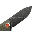 Складной нож Black Fox Acutus BF-764 OD сталь D2, рукоять G10 OD Green