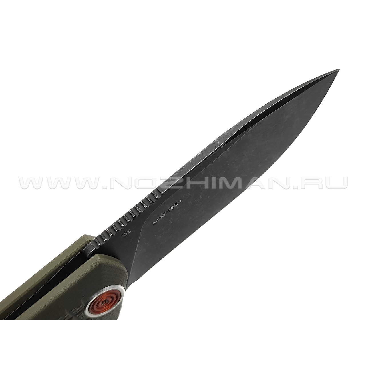 Складной нож Black Fox Acutus BF-764 OD сталь D2, рукоять G10 OD Green