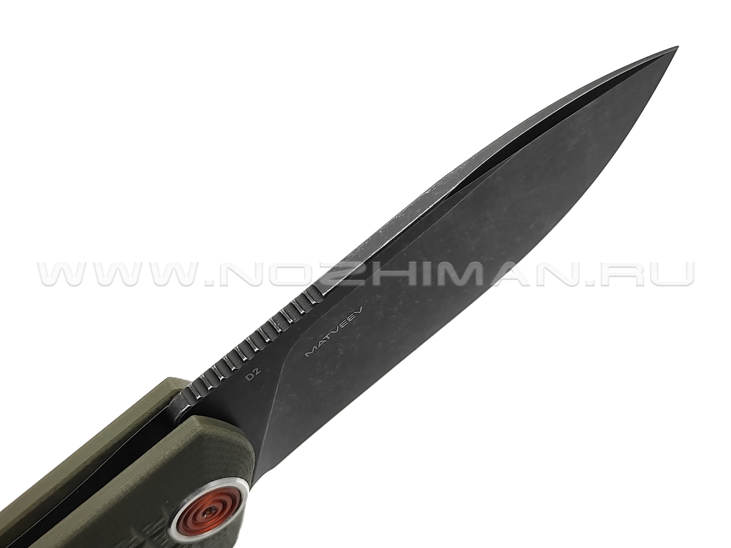 Складной нож Black Fox Acutus BF-764 OD сталь D2, рукоять G10 OD Green