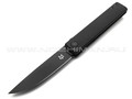 Складной нож Fox Chnops FX-543 ALB сталь Becut, рукоять Aluminum Black