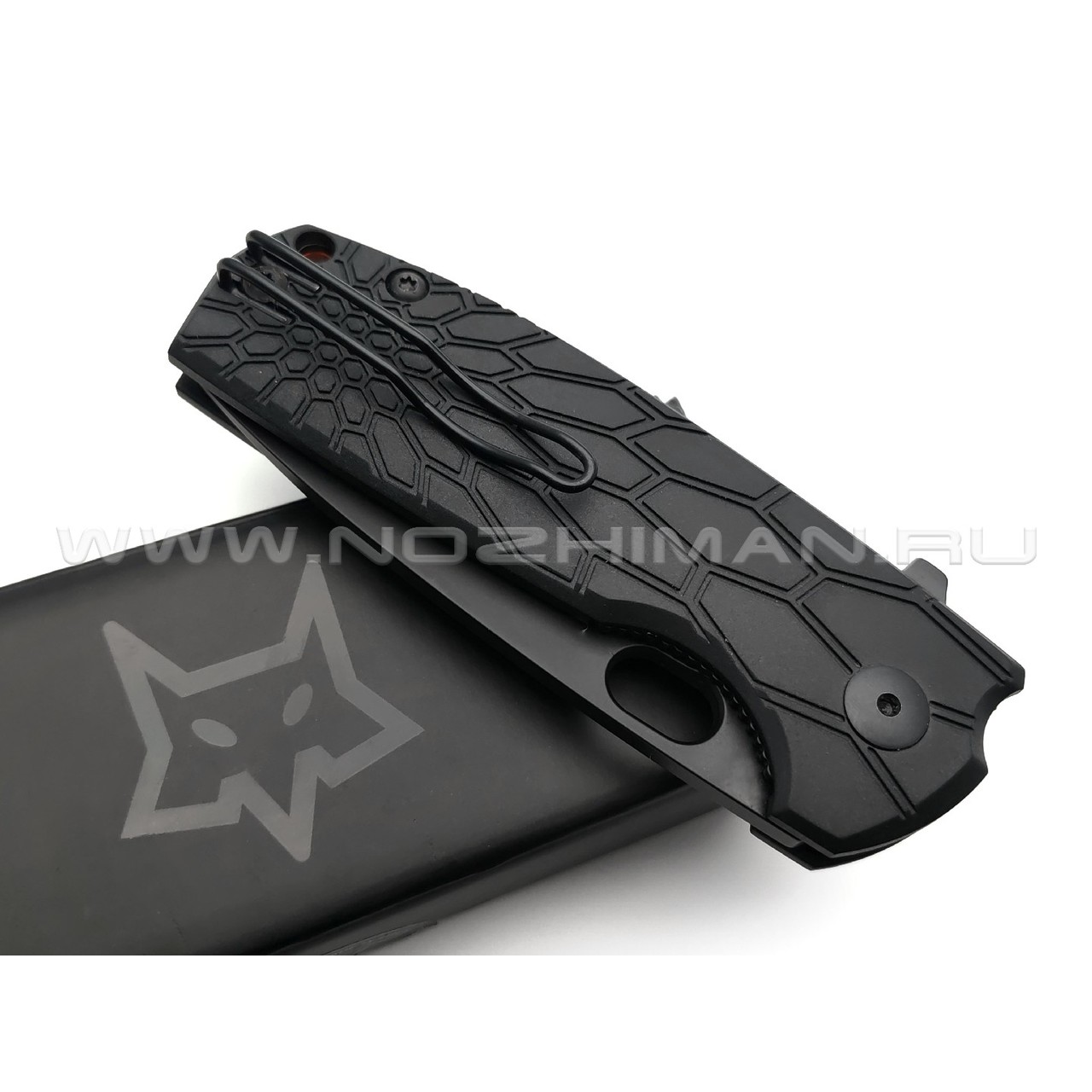 Складной нож Fox Core Vox FX-604 B сталь N690 Black Ceracote, рукоять FRN Black