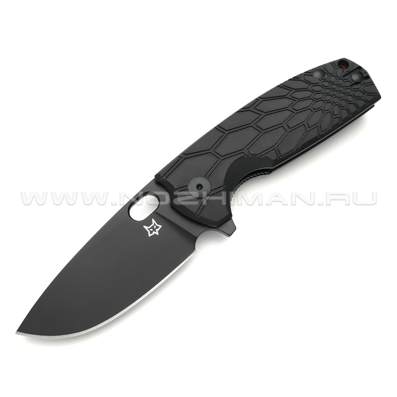 Складной нож Fox Core Vox FX-604 B сталь N690 Black Ceracote, рукоять FRN Black
