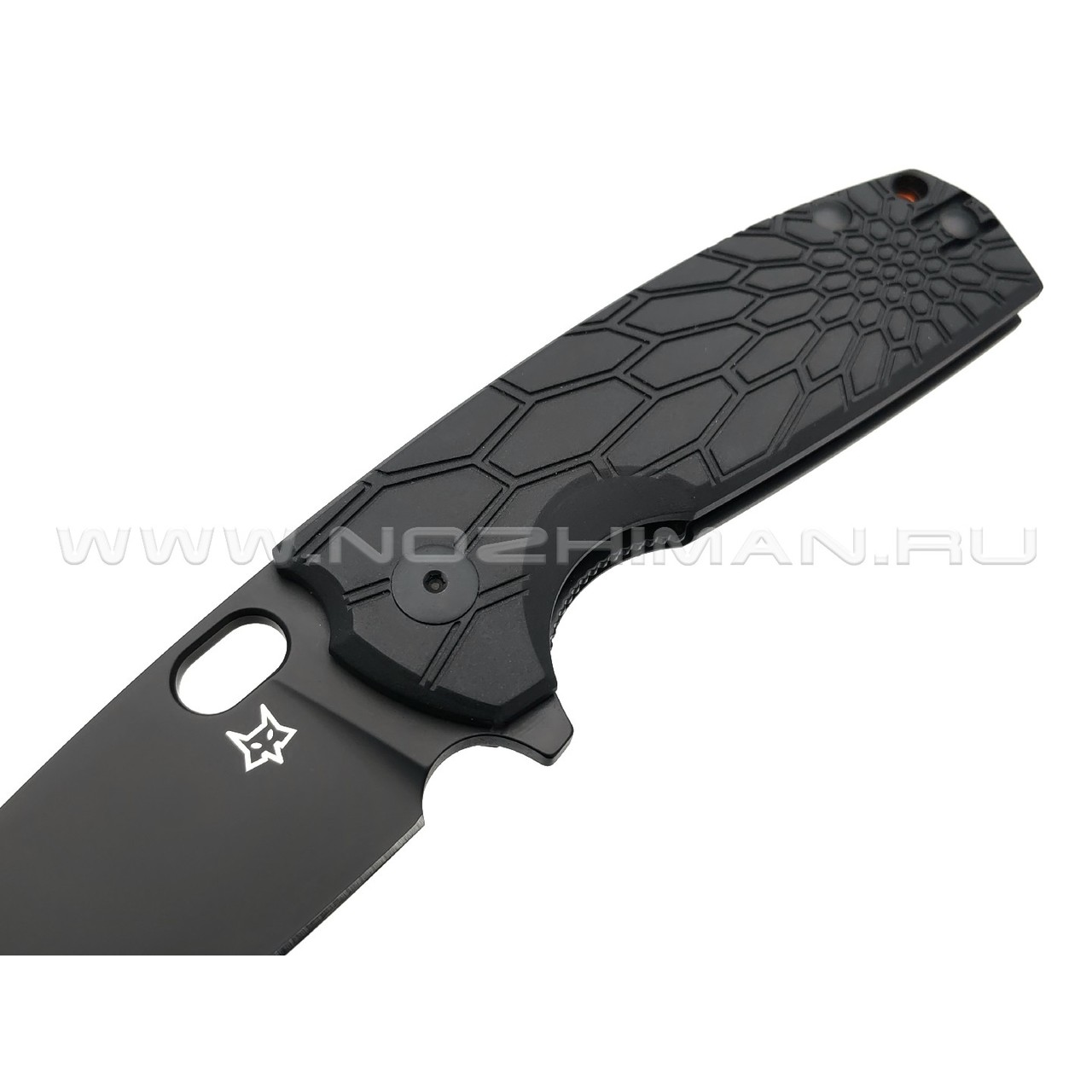 Складной нож Fox Core Vox FX-604 B сталь N690 Black Ceracote, рукоять FRN Black