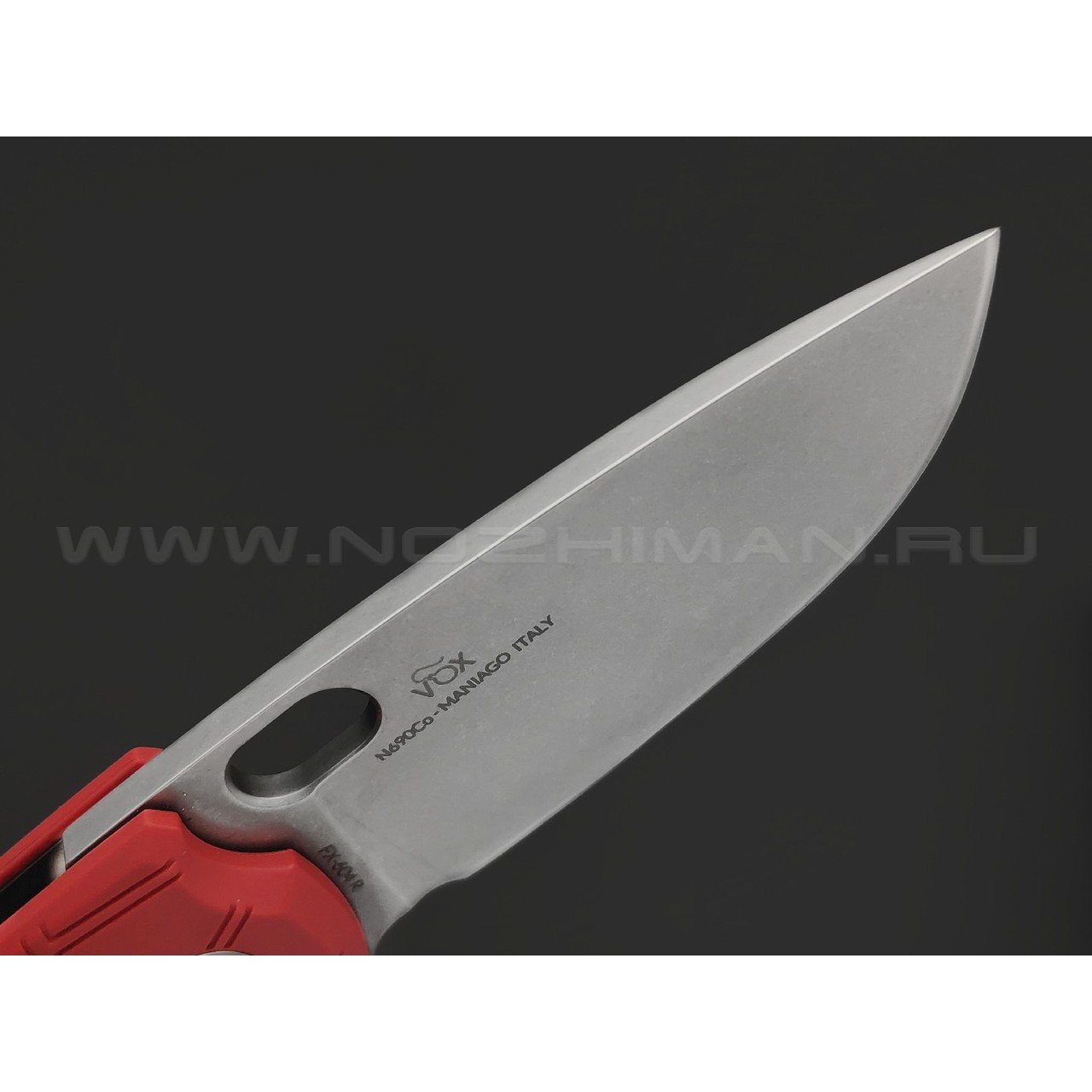 Складной нож Fox Core Vox FX-604 R сталь N690, рукоять FRN Red