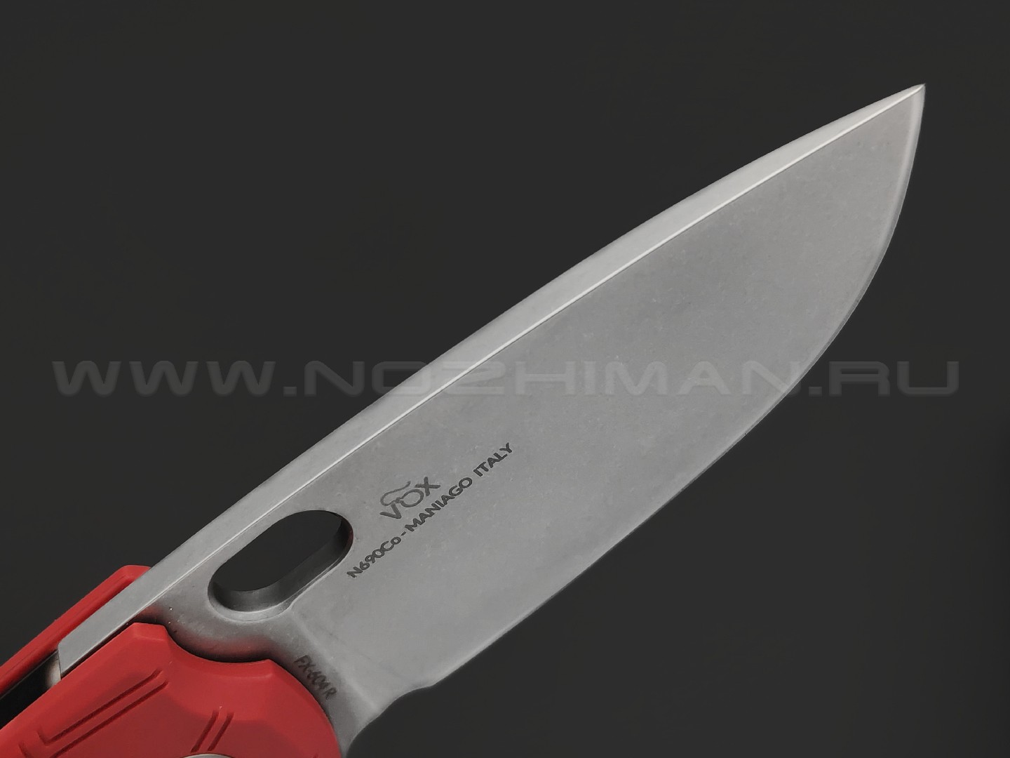 Складной нож Fox Core Vox FX-604 R сталь N690, рукоять FRN Red