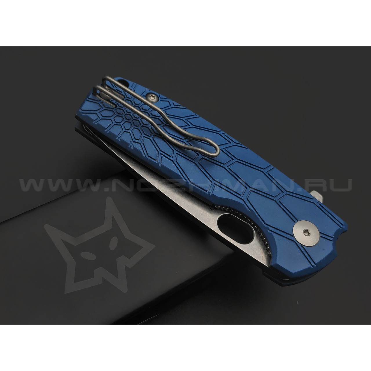 Складной нож Fox Core Vox FX-604 BL сталь N690, рукоять FRN Blue