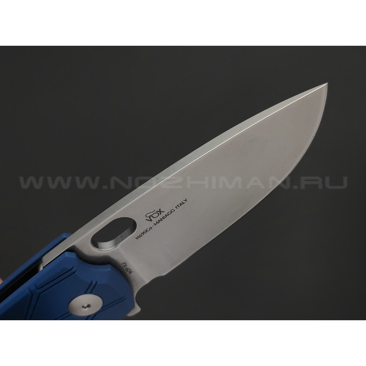 Складной нож Fox Core Vox FX-604 BL сталь N690, рукоять FRN Blue