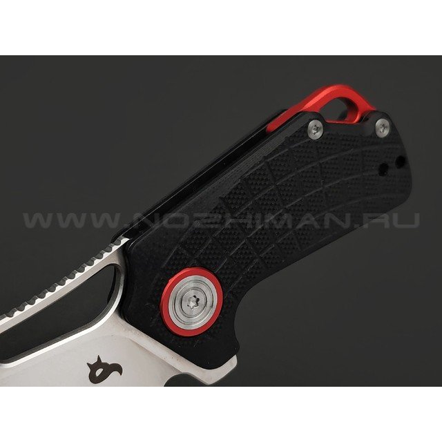 Нож BlacFox Puck BF-761 B сталь D2 satin, рукоять G10 black