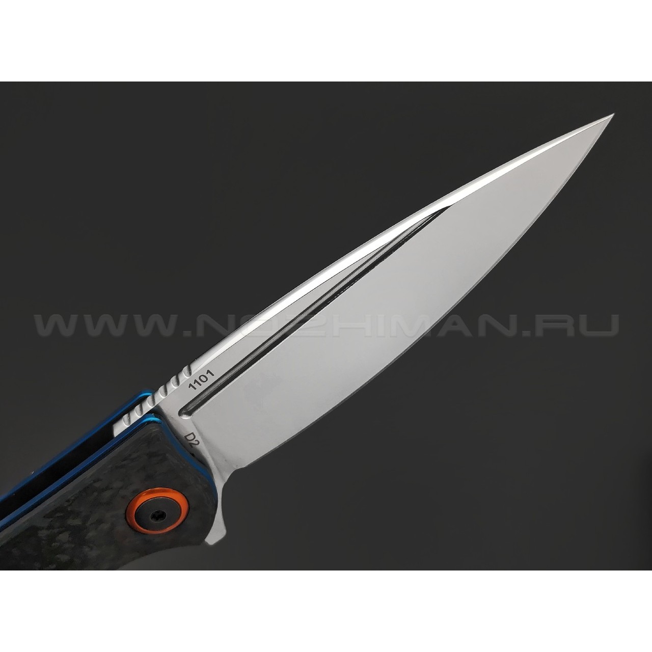 Нож Boker Plus Nubilum 01BO492 сталь D2, рукоять Carbon fiber