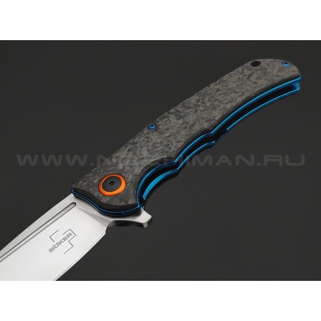 Нож Boker Plus Nubilum 01BO492 сталь D2, рукоять Carbon fiber
