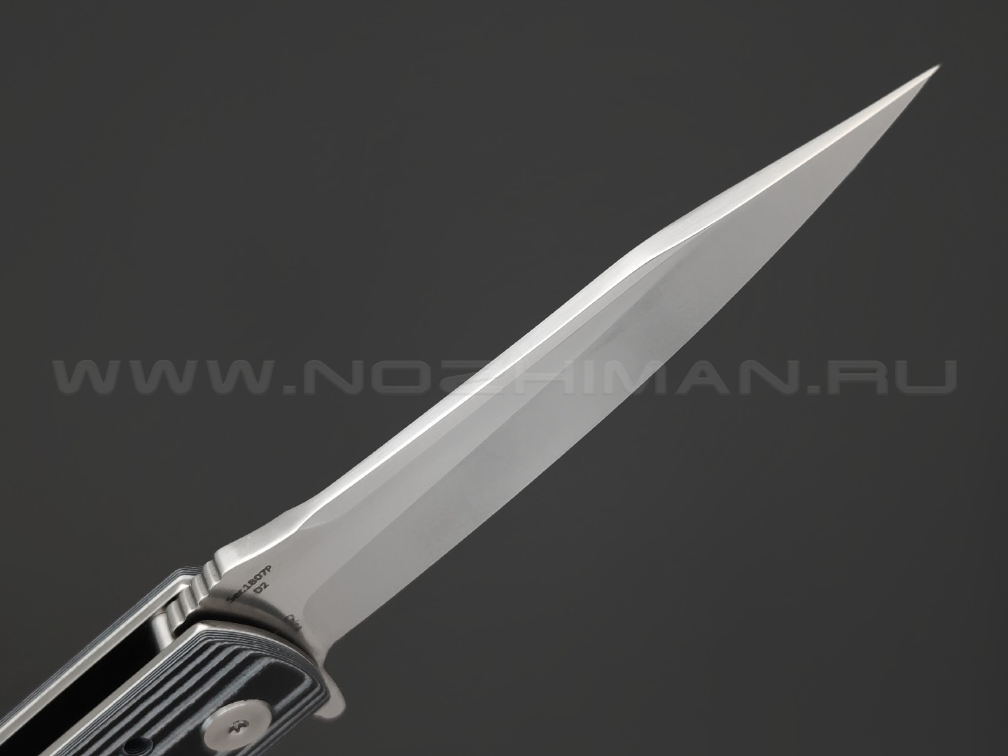Нож Artisan Cutlery Virgina 1807P-BW сталь D2, рукоять G10 black & white