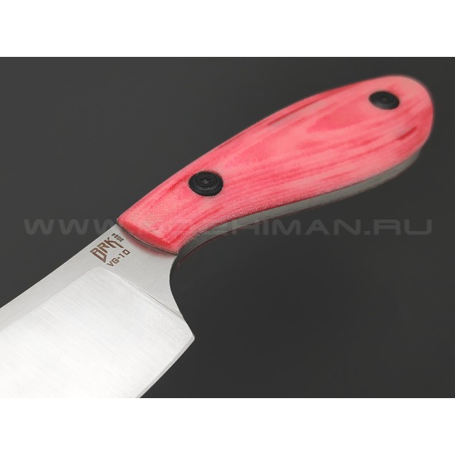 BRK нож Самса сталь VG-10 satin, рукоять Micarta red