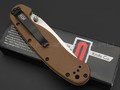 Нож Ontario RAT-1 Brown 8867CB сталь D2 satin, рукоять GRN