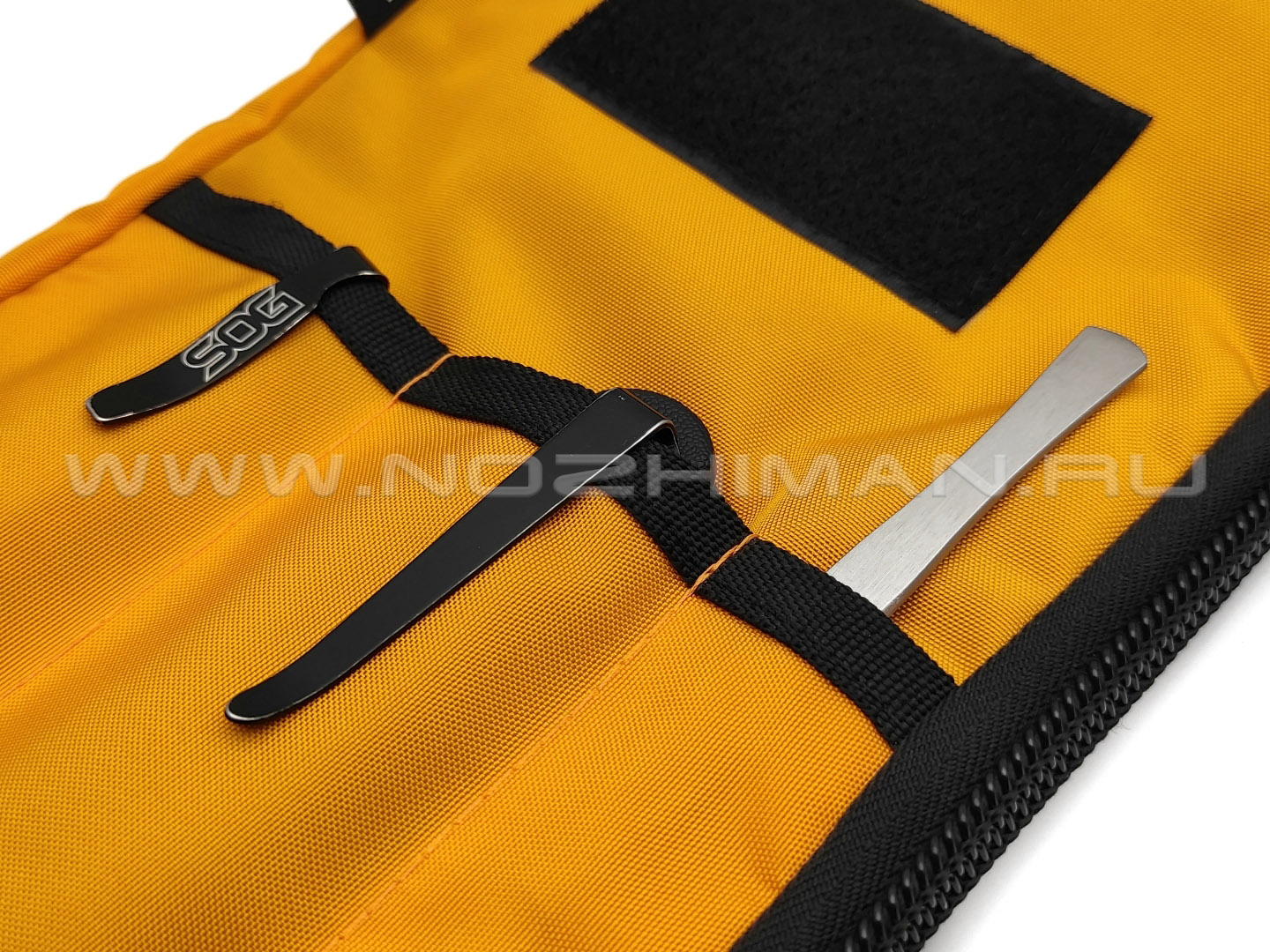 Brutalica сумка для хранения 15 складных ножей, желтая
