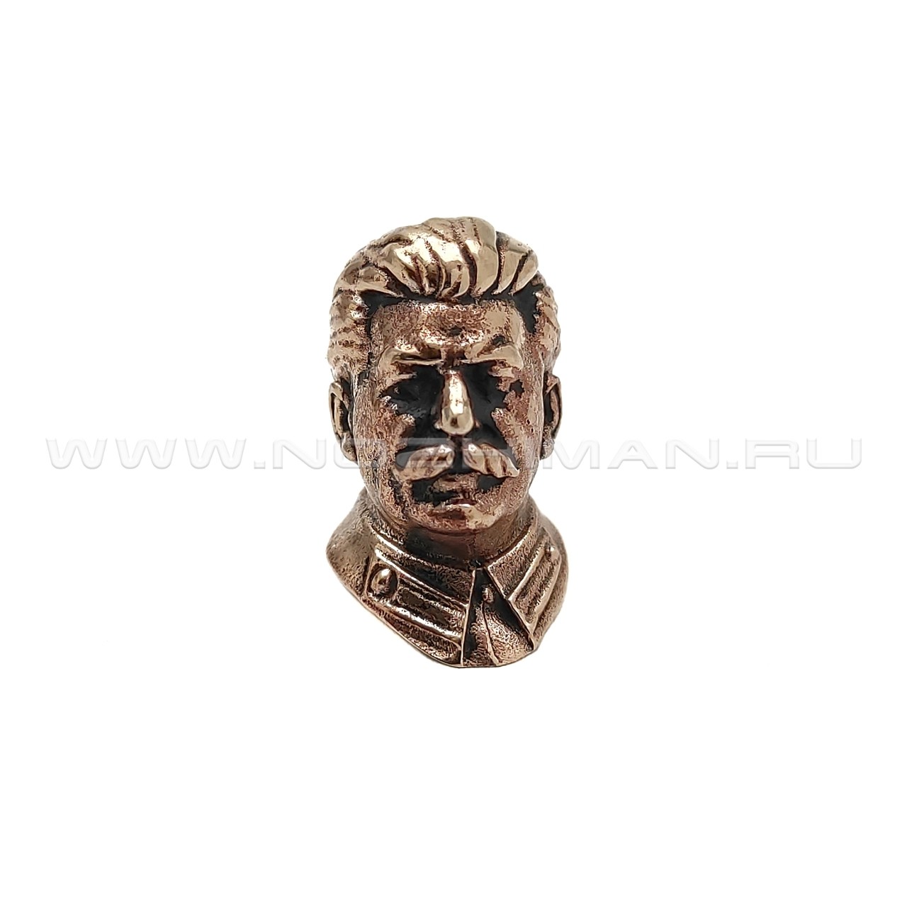 Бусинка на нож "Сталин" бронза