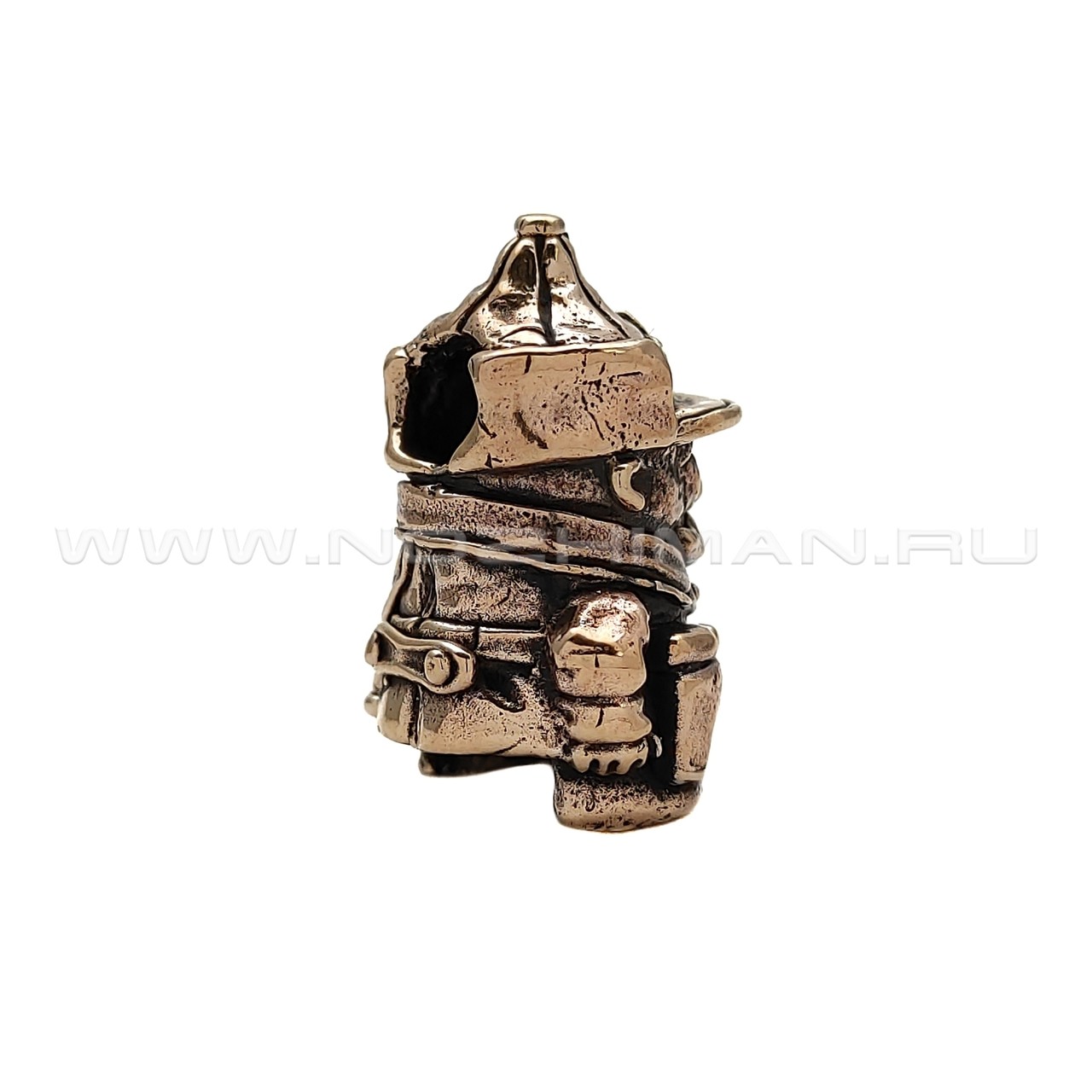 Бусинка на нож "Командир РККА 1939 г" бронза