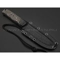 Волчий Век нож Wolfkniven Custom сталь 95Х18 WA худ.травление, рукоять G10 black & beage, пины карбон Волчий Век нож Wolfkniven Custom сталь 95Х18 WA худ.травление, рукоять G10 black & beage, пины карбон