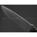 Волчий Век нож Команданте Tactical Edition сталь 95Х18 WA стоунвош, рукоять G10 black, пины карбон Волчий Век нож Команданте Tactical Edition сталь 95Х18 WA стоунвош, рукоять G10 black, пины карбон