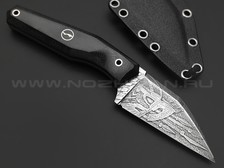 Волчий Век нож Wharn Viking Edition сталь N690 WA худ.травление, рукоять Микарта