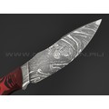Neyris Knives нож Химера сталь N690 травление, рукоять G10 black & red, пины карбон