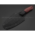 Neyris Knives нож Химера сталь N690 травление, рукоять G10 black & red, пины карбон