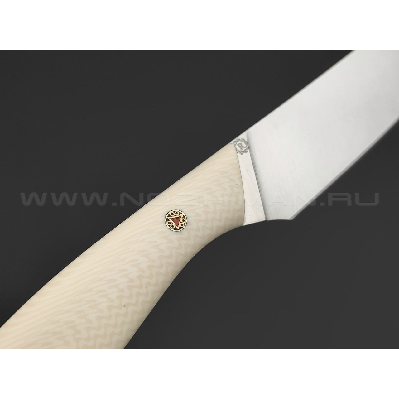 Neyris Knives нож Турк сталь CPM 3V satin, рукоять Элфорин, мозаичные пины