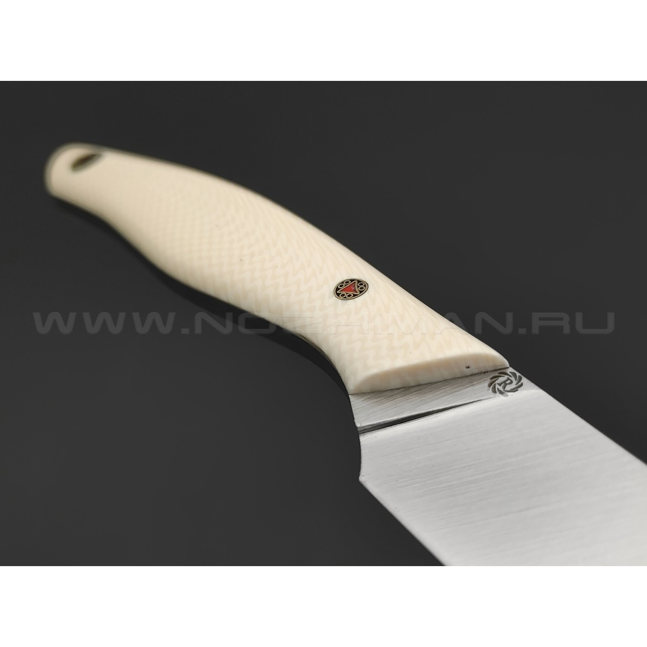 Neyris Knives нож Турк сталь CPM 3V satin, рукоять Элфорин, мозаичные пины