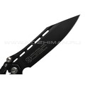 WithArmour складной нож Storm WA-102BK сталь Aus-8 black, рукоять Hard aluminium, G10 black