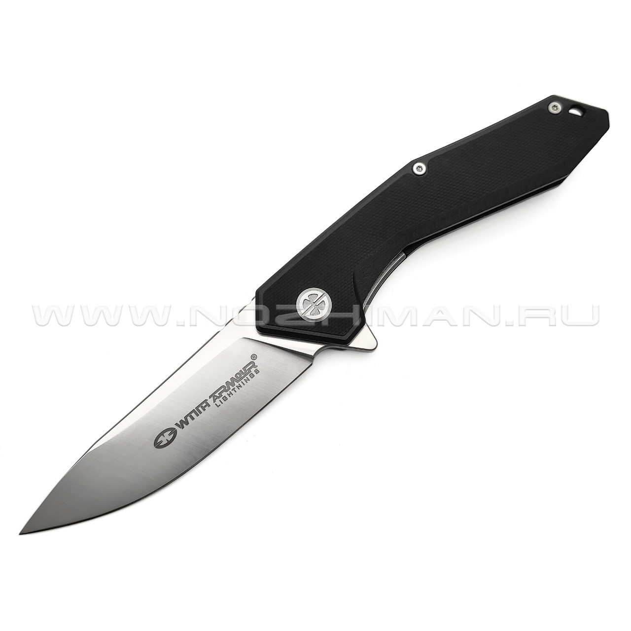 WithArmour складной нож Gent WA-082BKG сталь D2 satin, рукоять G10 black