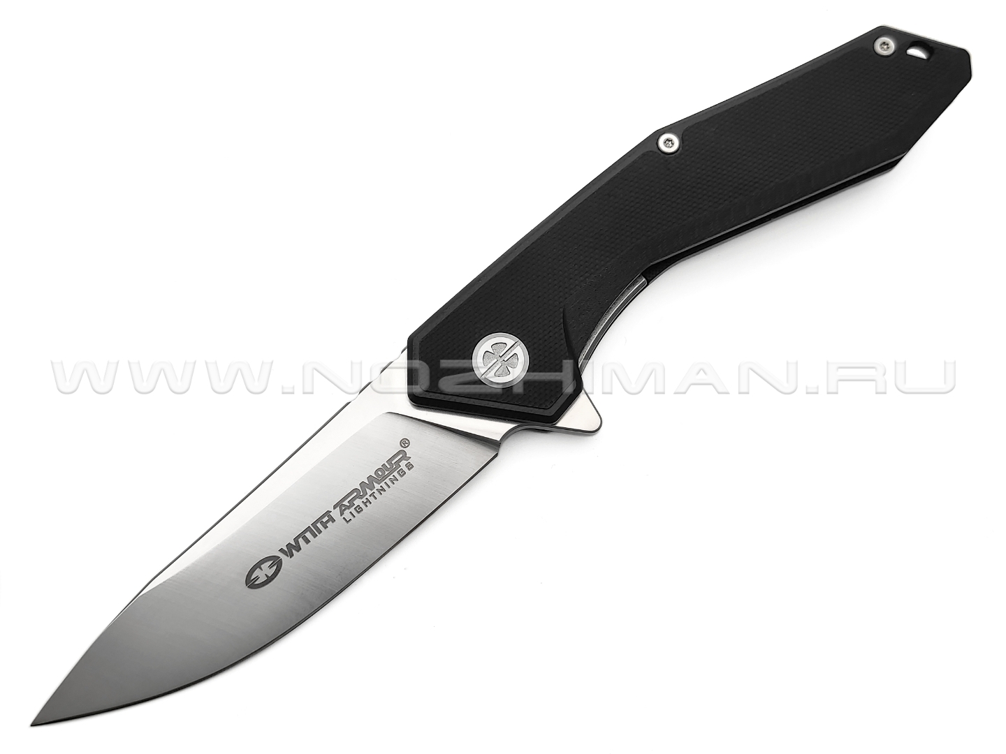 WithArmour складной нож Gent WA-082BKG сталь D2 satin, рукоять G10 black