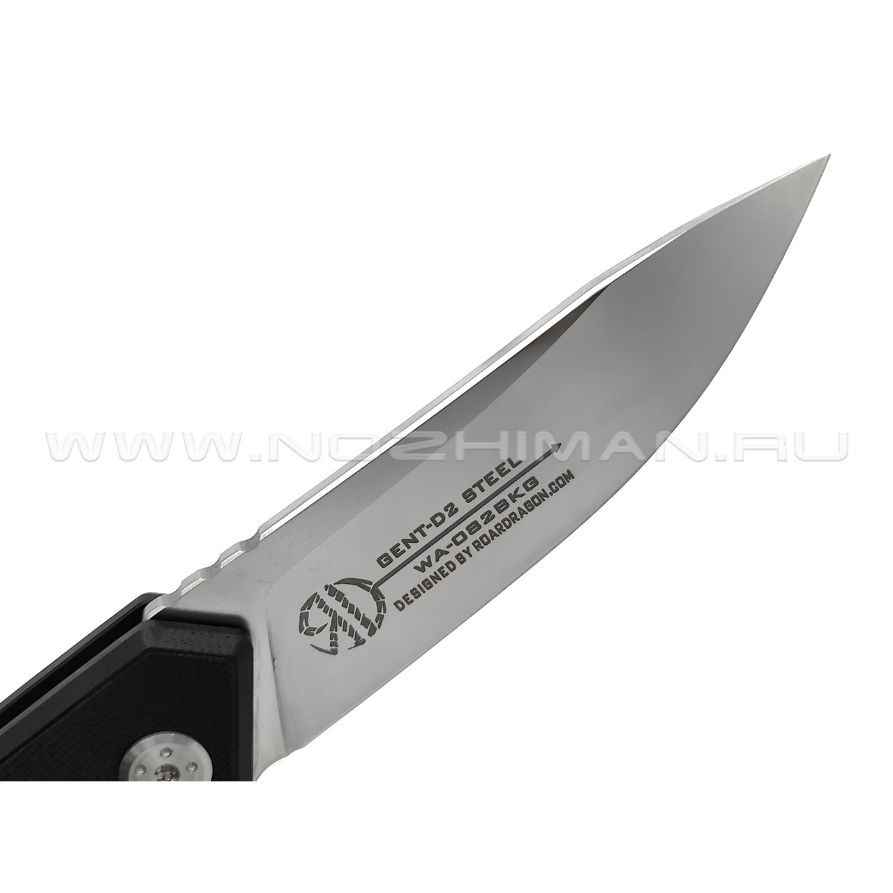 WithArmour складной нож Gent WA-082BKG сталь D2 satin, рукоять G10 black