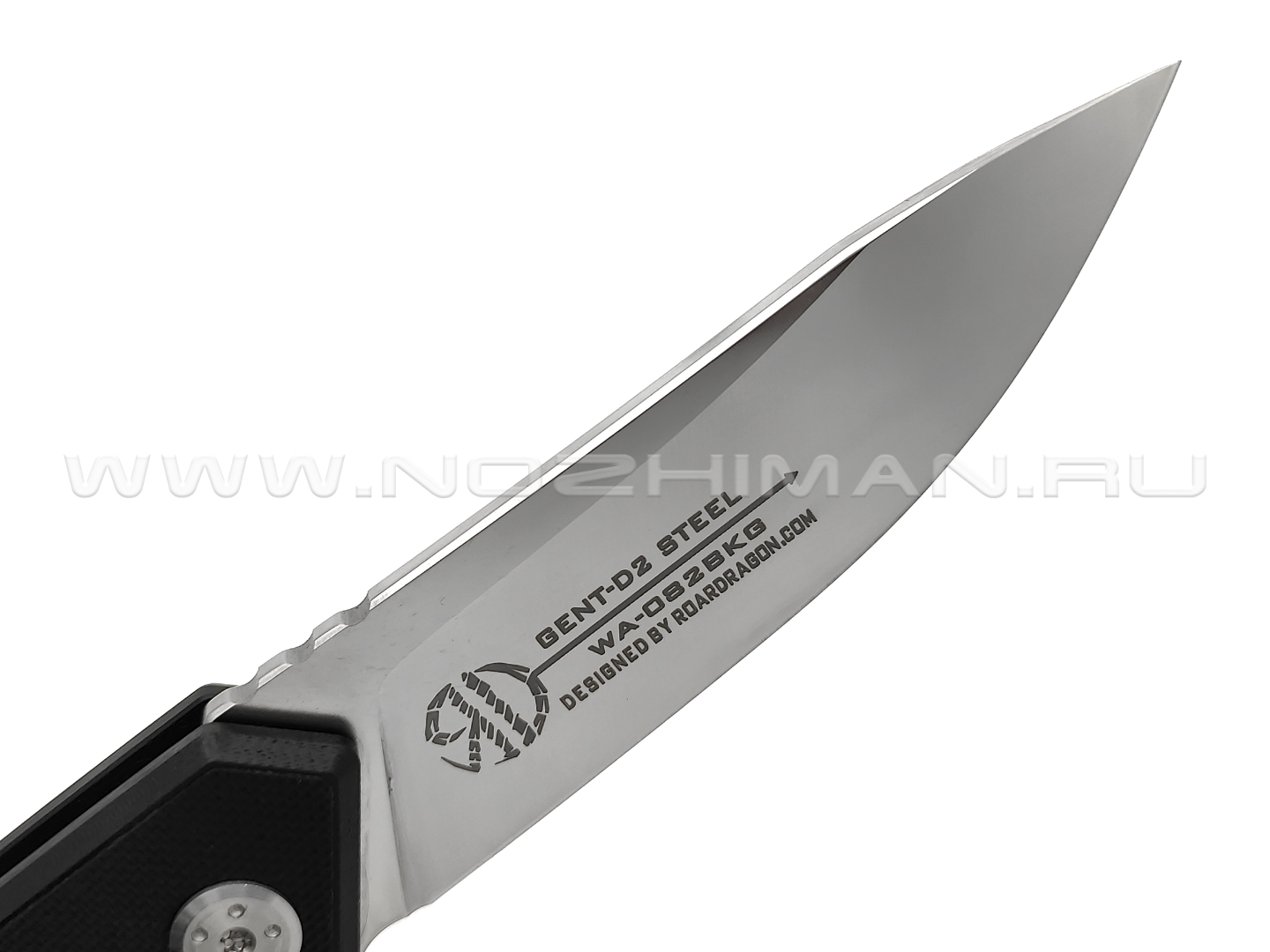 WithArmour складной нож Gent WA-082BKG сталь D2 satin, рукоять G10 black
