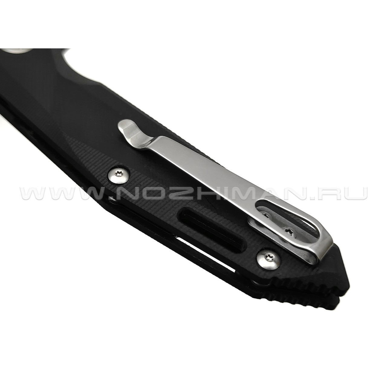 WithArmour складной нож Hawk Eye WA-081BK сталь D2 black & satin, рукоять G10 black