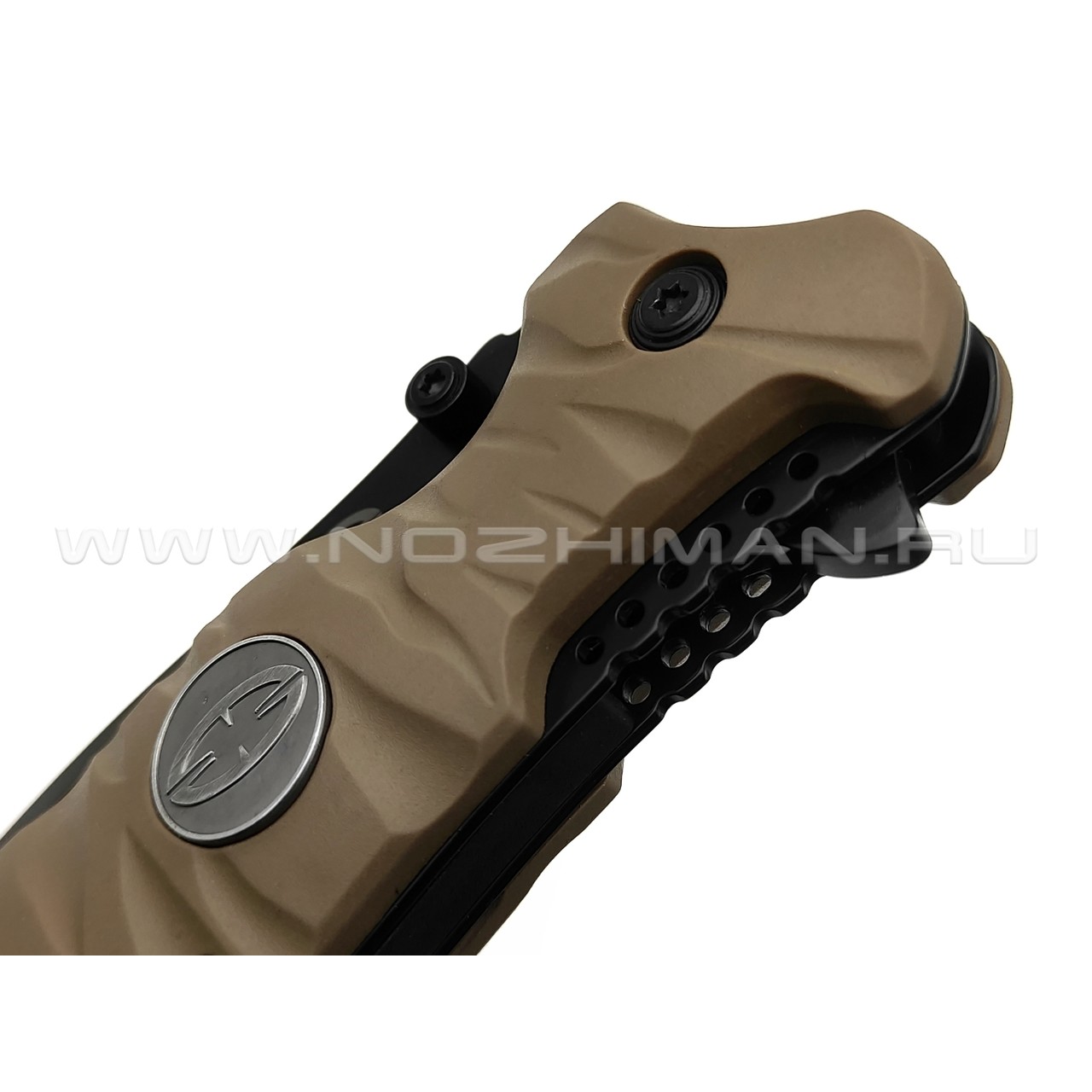 WithArmour складной нож Eagle Claw WA-004TN сталь 440C black, рукоять Rubber tan