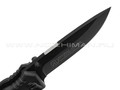WithArmour складной нож выживания Nightingale WA-031TN сталь 440C black, рукоять PP, TPR, огниво, свисток, стеклобой