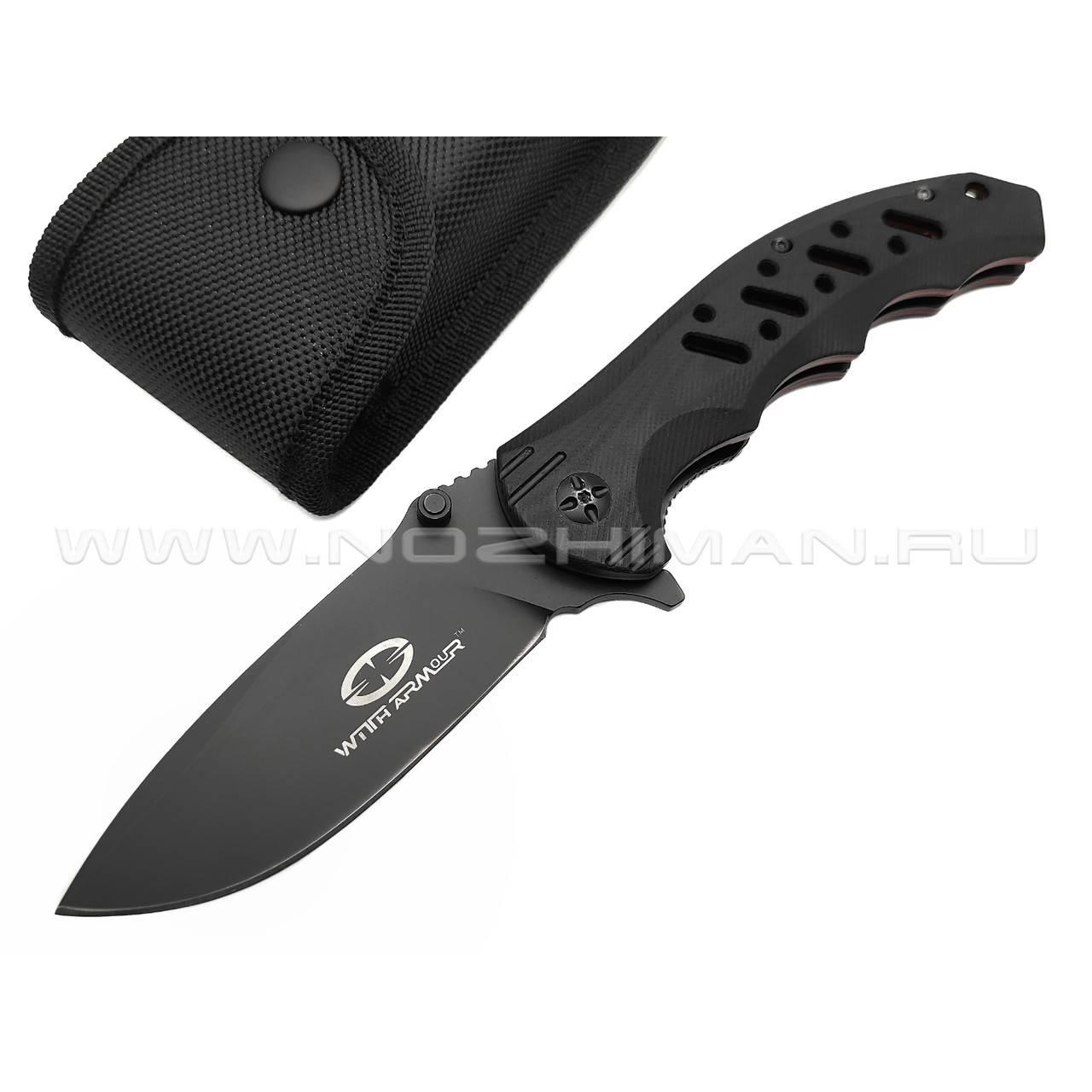 WithArmour складной нож Protector WA-042BK сталь 440C black, рукоять G10 black