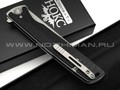 Нокс складной нож Смерш-С 350-189401 сталь Aus-8 satin, рукоять G10 black