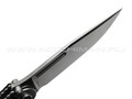 Нокс складной нож Офицерский-2М 320-100404 сталь D2 satin, рукоять G10 black