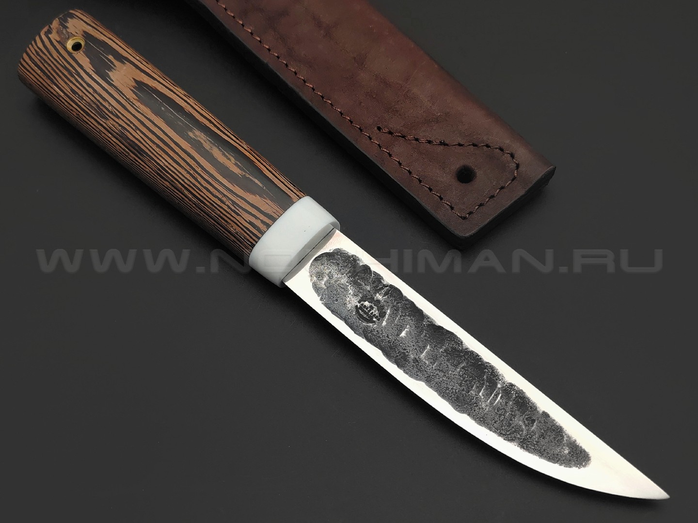 Товарищество Завьялова нож Якут-М сталь К340, рукоять Дерево венге, кориан